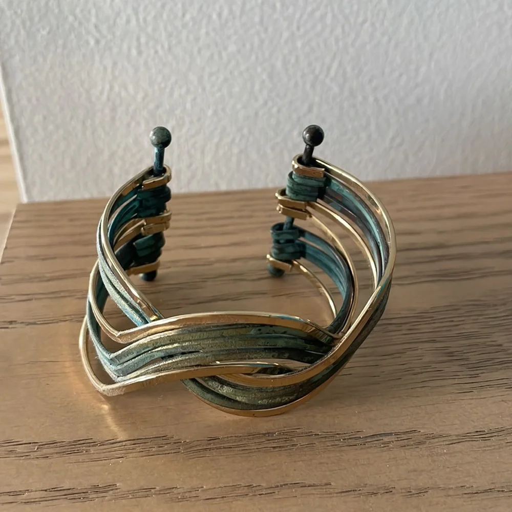 RAIN JEWELRY COLLECTION PATINA MIX CROSSOVER CUFF